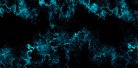 Wall Mural - scattered heavy dark green jade colored texture grunge texture on a dark concrete wall surface abstr