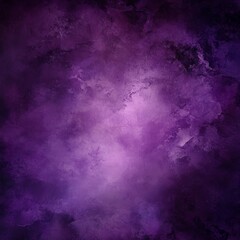 Aufkleber - Ethereal Amethyst: A Softly Textured Abstract Background with Swirling Purple and Black Hues and Gentle Light Accents