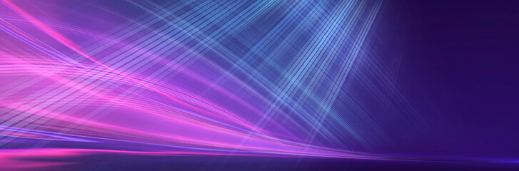 Wall Mural - abstract neon background with bright elements.