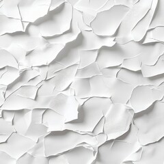 Leinwandbilder - Abstract Textured White Surface: A Detailed Exploration of Impasto Paint Application and Striking Light Effects