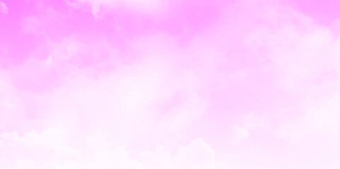 Wall Mural - sky cloud pink love sweet love color tone for wedding card background.