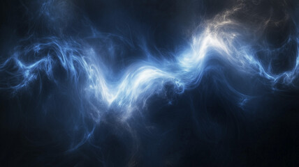 abstract swirls of dark blue and black blending into a smooth and deep texture, creating an atmosphe