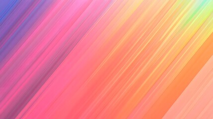 Fototapete - Colorful diagonal lines creating dynamic abstract background