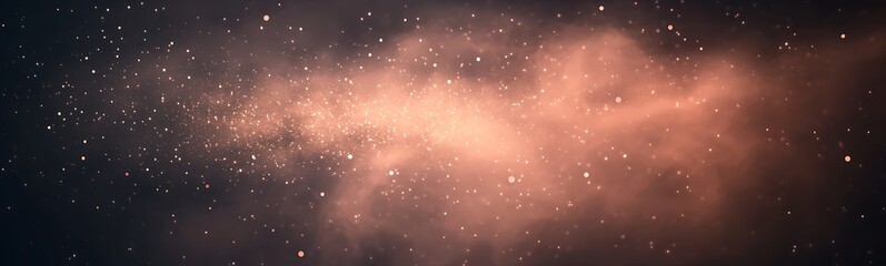 Poster - Cosmic dust and stars create a stunning celestial scene in space.