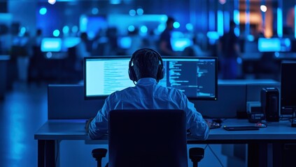 Night Shift Programmer: Coding in Blue Light