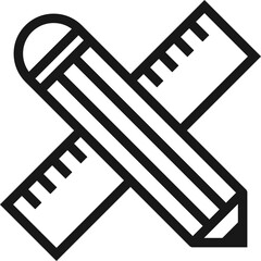 design flat line web icon concept