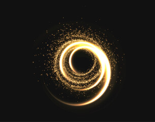 Wall Mural - vibrant neon light trail with swirling energy, glowing spirals, and futuristic motion effects. perfe