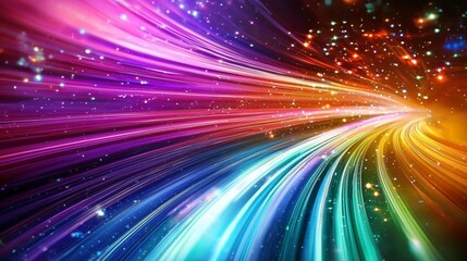 Discover the elegance of optical fiber connectivity.