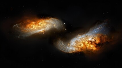 Wall Mural - stunning cosmic nebula art inspiring space and creation