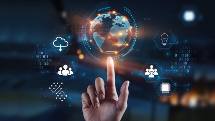 Global Network Innovation:  A Futuristic Vision of Digital Connectivity and Collaboration