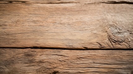 Aufkleber - Detailed close up of a weathered wooden surface showcasing natural texture and rustic charm : Generative AI