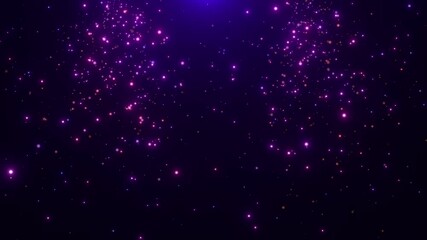 Wall Mural - sparkles stars celebration backdrop light animation