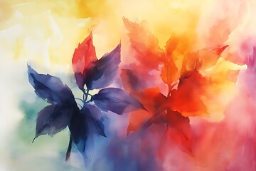 Wall Mural - colorful watercolor background. abstract watercolor background template . abstract modern
