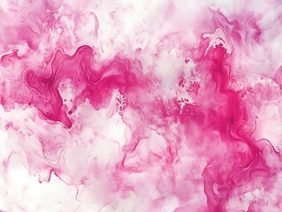 Wall Mural - abstract pink watercolor background with soft gradient wash effect creating a dreamy and artistic vi