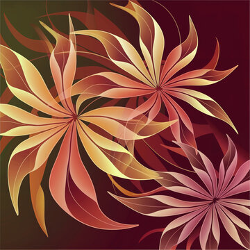 abstract floral background