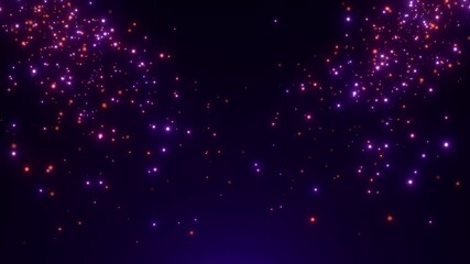 Wall Mural - colorful star confetti birthday party backgrounds