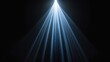 © Kultivad - Stage lights. Beams of light from the spotlights on the stage. Light display. Laser show isolated on a black background with projector illumination.