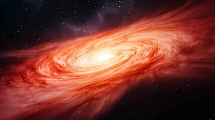 Wall Mural - dynamic flight through hyperspace in deep space with vivid nebula and starry sky, illustrating fast 