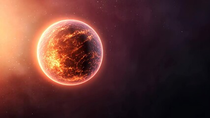 Wall Mural - Planet Earth with Glowing Sunrise in Space Showing Realistic Blue Atmosphere and Celestial Details for Science Fiction and Astronomical Design Projects