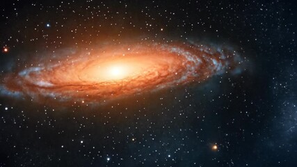 Wall Mural - distant galaxies and nebulae in the expansive universe, captivating space-themed background for cosm