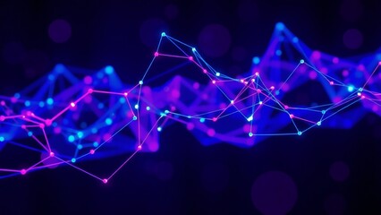 Abstract Network Connection Background. High quality photo