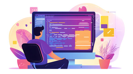 Professional HTML5 Programming for Internet Website Development Web Design Concept