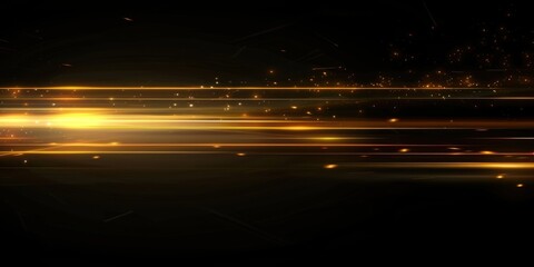 Wall Mural - abstract glowing light effect background abstract golden.