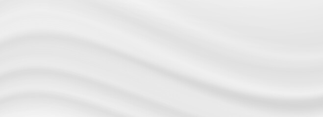 Wall Mural - smooth grey wave background. subtle curve lines texture. abstract gray template wallpaper for graphi
