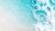 © logitech - Abstract texture of turquoise and white foam