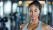 © Poonnoi - Intense workout session woman running on treadmill in modern gym fitness environment dynamic viewpoint health and motivation concept