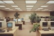 © anak - Empty 1980s Computer Room