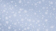 © BeatriceWong - realistic snowflake Christmas winter background