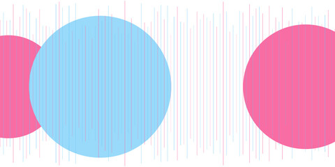 Wall Mural - a subtle abstract background with faint vertical lines and soft colored circles. the minimalist desi