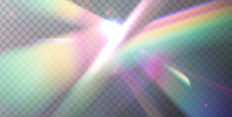 Wall Mural - hypnotic prism reflection: a kaleidoscopic fusion of diagonal light streaks, gradient colors, and a 