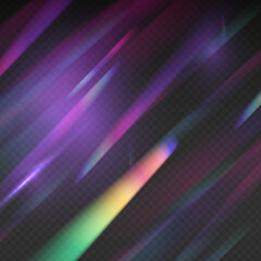 Wall Mural - digital light veil: a captivating abstract play of purple, pink, and cyan beams merging into a futur