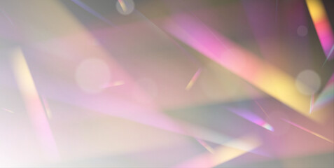 Wall Mural - cosmic luminance symphony: a stunning visual exploration of refracted light and diagonal geometric f