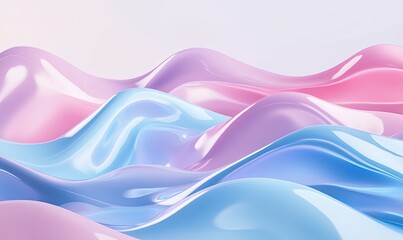 Poster - Abstract Liquid Forms