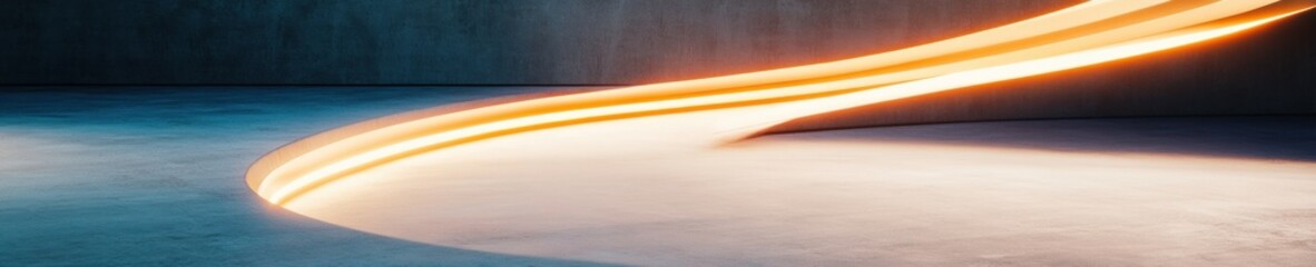 Leinwandbilder - Immersive Digital Experience Sleek Luminescent Motion Design Capturing Futuristic VR Aesthetic - Next-Gen Interactive Technology Visualization