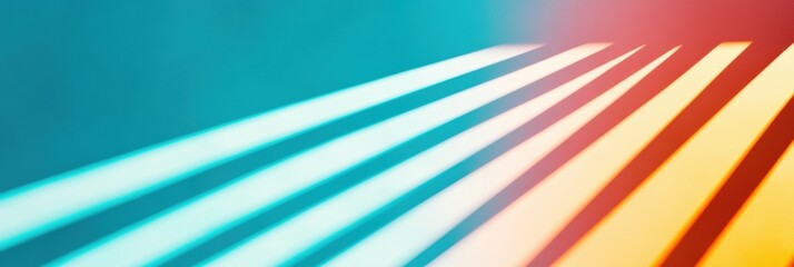 Fototapete - Gradient Motion Design Dynamic Geometric Abstract Visualization for Digital Innovation, AI-Driven Visual Technology and Creative Brand Storytelling