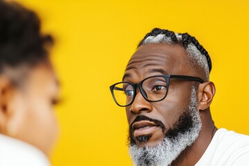 Poster - Vibrant Mentorship Moments Empowering Gen Z Professionals with Inclusive Leadership Coaching Against Bold Yellow Minimalist Backdrop