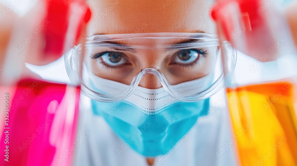 High Performance Ppe Next-Gen Medical Research Precision Wellness Portrait of Gen Z ...