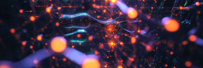 Poster - a computer generated image of a flying bird