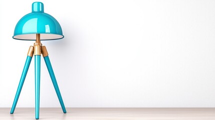 Wall Mural - Minimalist table lamp resting on a table offering soft light and stylish design for modern interior decor