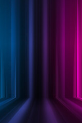 Wall Mural - abstract neon background. sound wave design element.