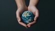 © pkproject - Hands Cradling Earth Symbolizing Environmental Protection and Global Unity