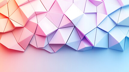 bright and colorful background with numerous cubes blending seamlessly to create a dynamic polygonal