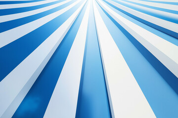 Wall Mural - a blue and white striped background with a blue line in the middle. blue abstract lines. the backgro
