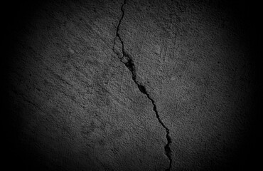 Aufkleber - Old wall texture smeared engine oil cement dark black gray  background abstract grey color design are light with white gradient background.