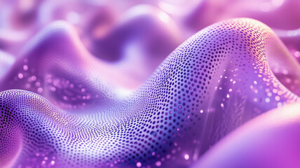 Wall Mural - abstract purple and pink flowing waves background