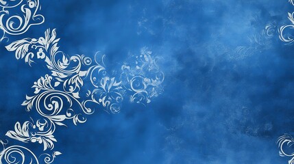 dynamic blue abstract background with flowing tile effect